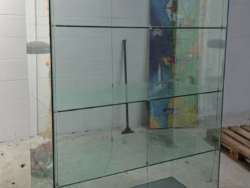 Museum vitrinekast Rothstein van Glas