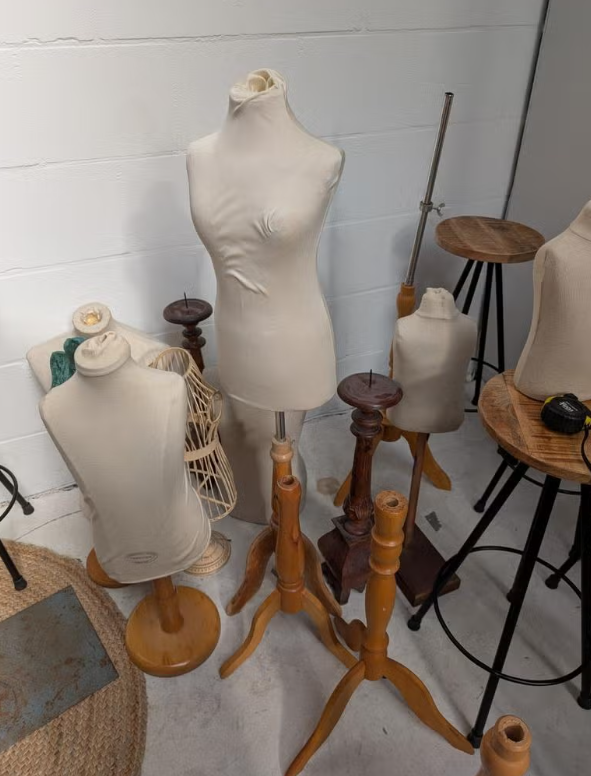 Vintage Paspoppen - Diverse Maten en Stijlen