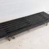 Mid century slat bench Dutch design