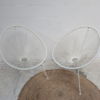 Set van 2 Witte Acapulco Stoelen - Modern Design
