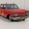 Vintage Speelgoedauto - Brandweerchef