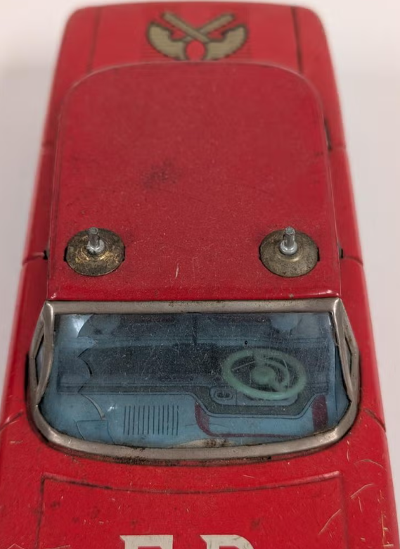 Vintage Speelgoedauto - Brandweerchef