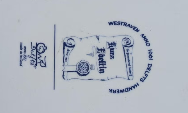 Westraven 1661 Delfts handwerk