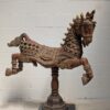 antiek houten indische tempel paard