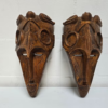 Afrikaanse maskers houtsnijdwerk