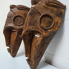Afrikaanse maskers houtsnijdwerk